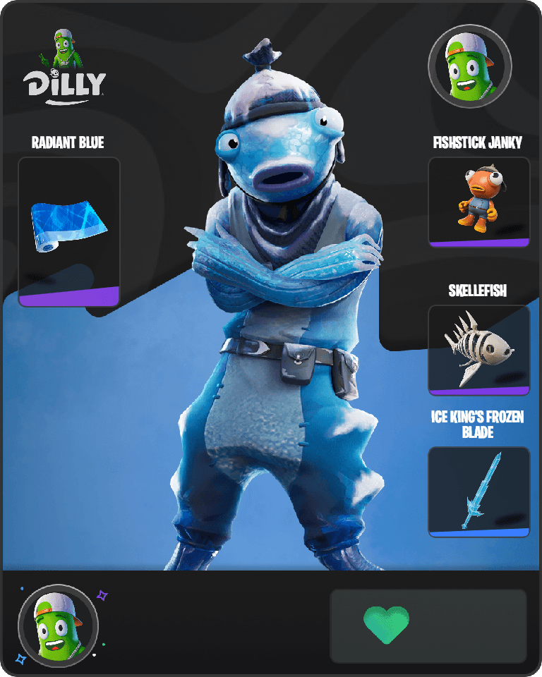 Frozen Fishstick Fortnite combo