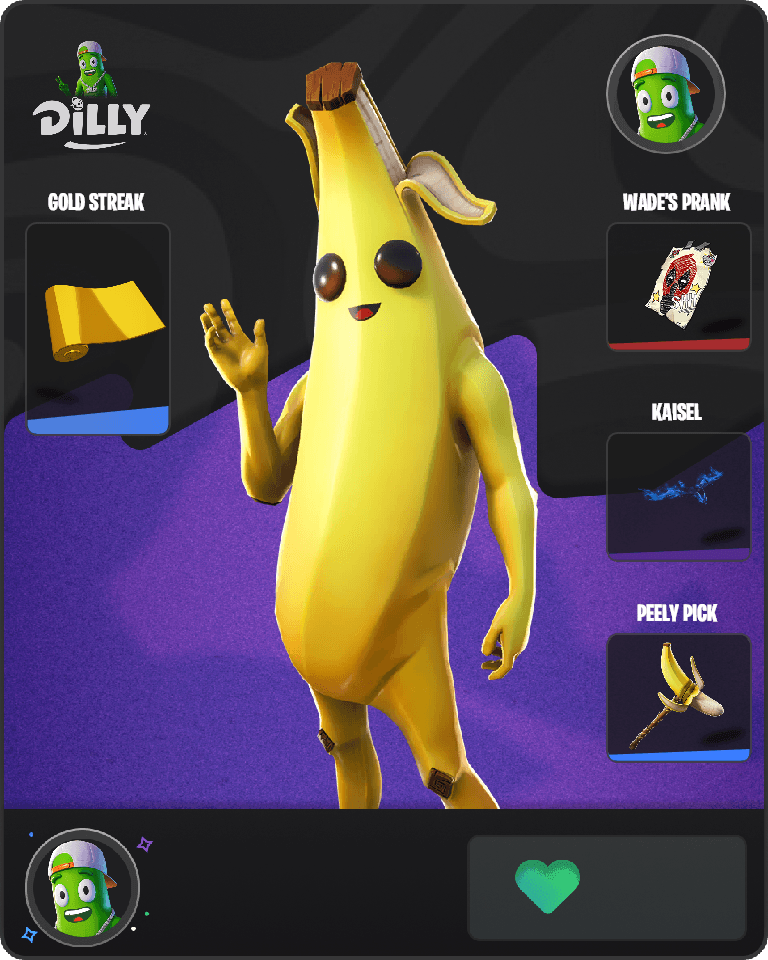 Peely Fortnite combo