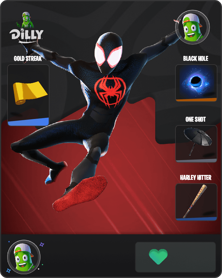 Spider-Man (Miles Morales) Fortnite combo