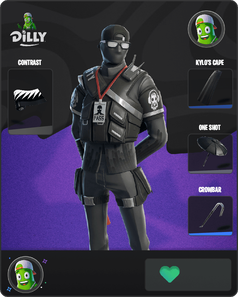SHADOW Merc Fortnite combo