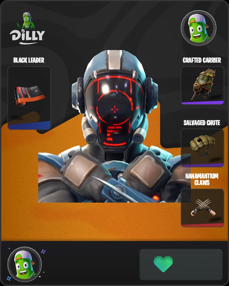 The Visitor Fortnite skin combo
