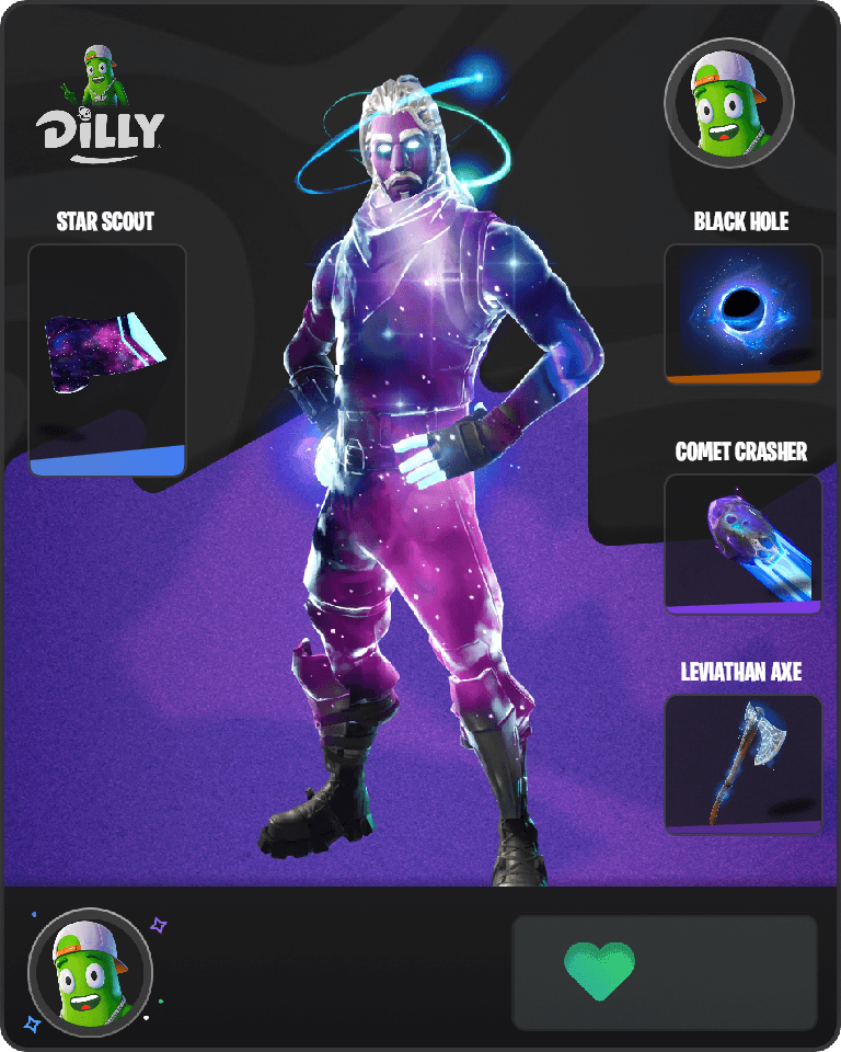 Galaxy Fortnite combo