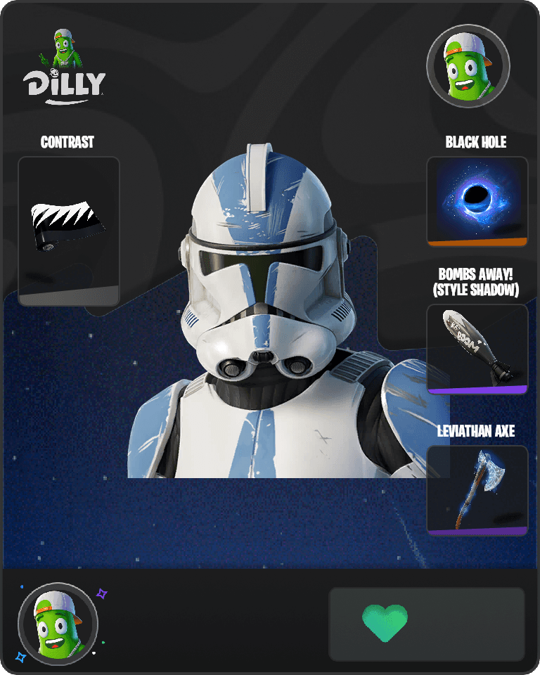 501st Trooper Fortnite combo