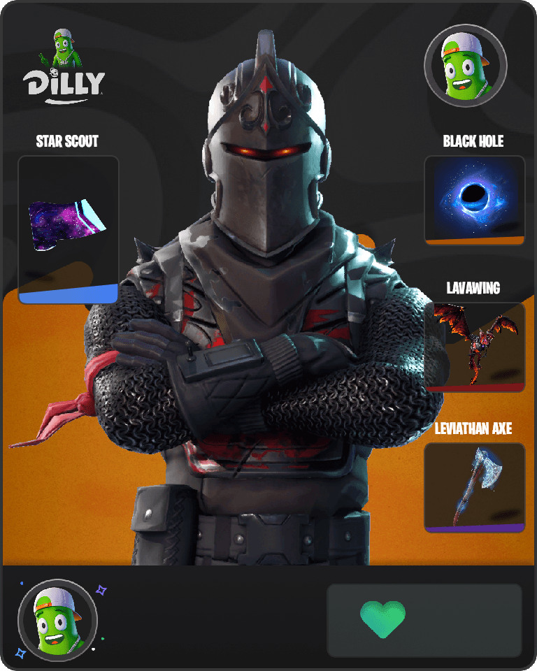Black Knight Fortnite combo