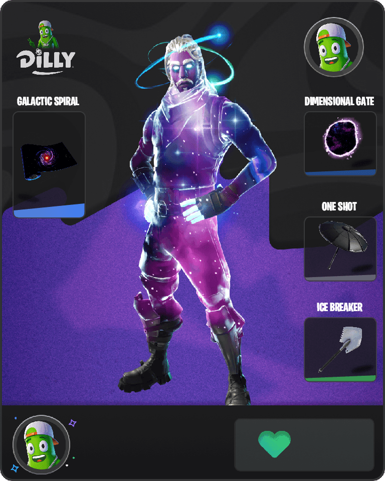 Galaxy Fortnite combo