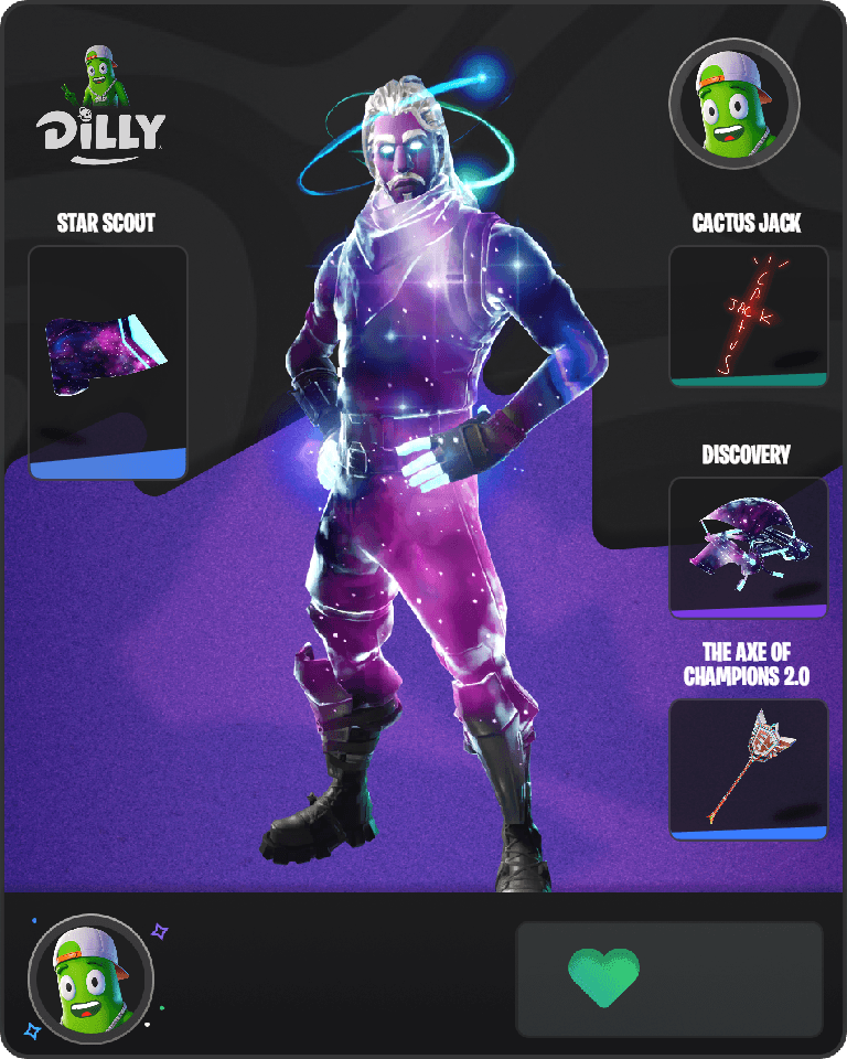 Galaxy Fortnite combo