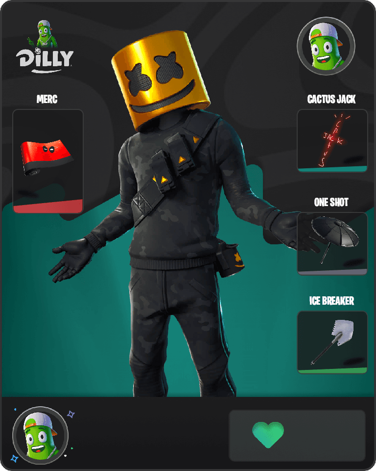 Marshmello Fortnite combo