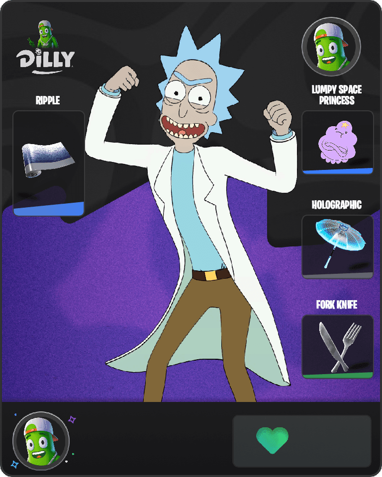 Rick Sanchez Fortnite combo