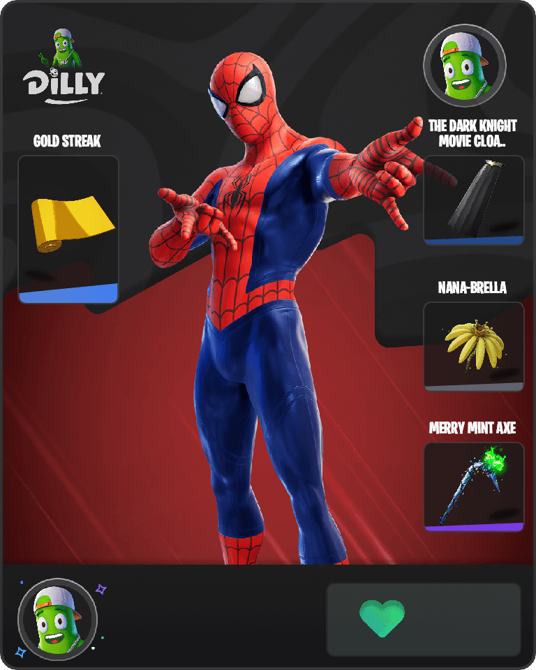 Spider-Man Fortnite combo