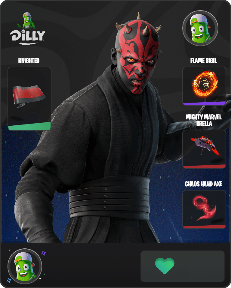 Darth Maul Fortnite combo