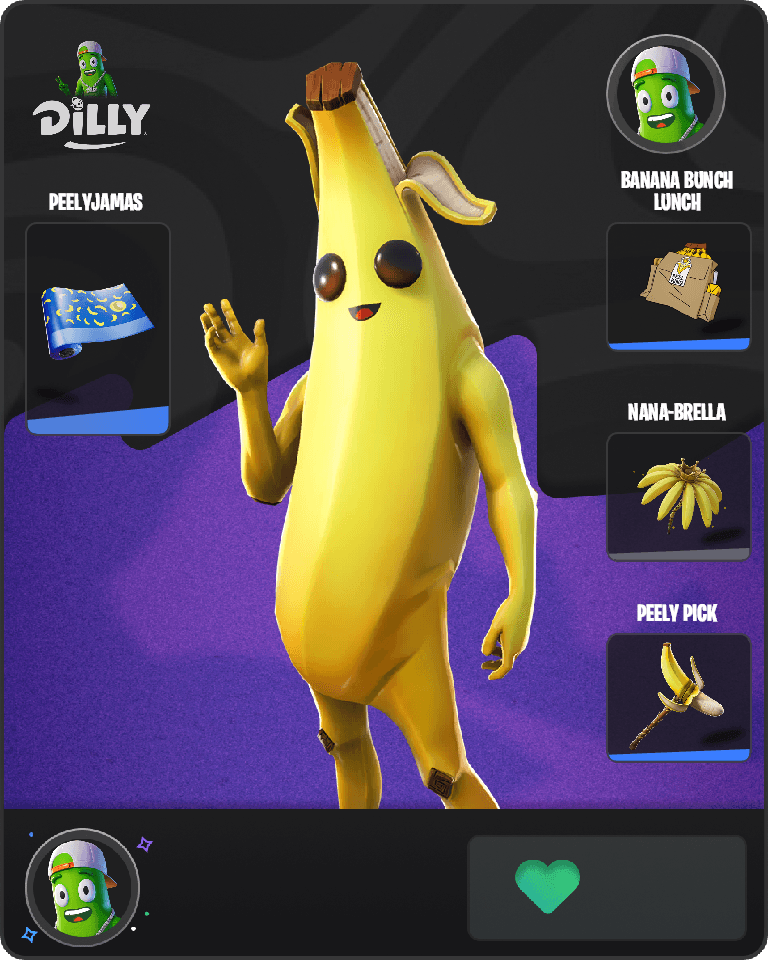 Peely Fortnite combo