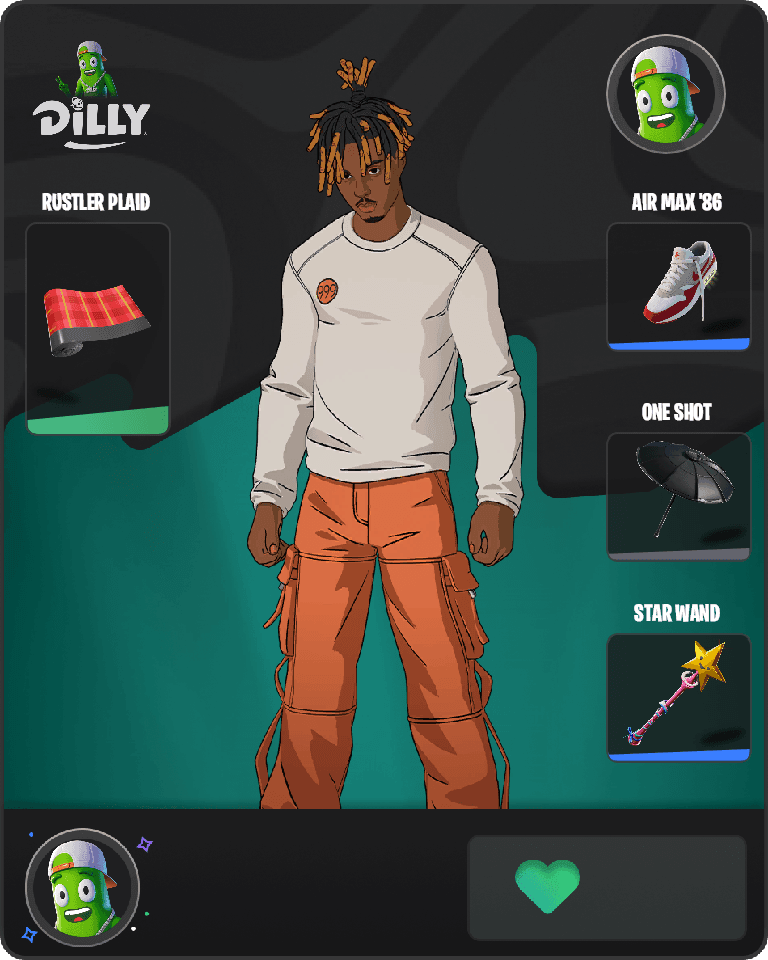 Slayer Juice WRLD Fortnite combo