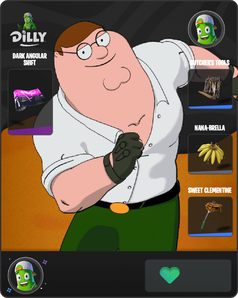 Peter Griffin Fortnite combo