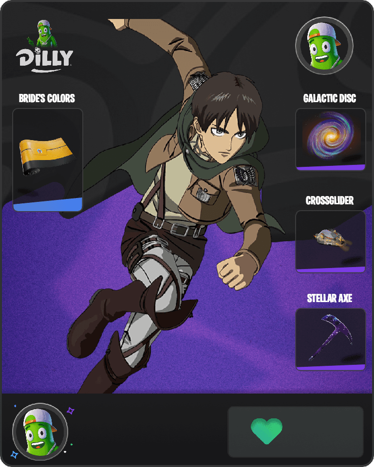 Eren Jaeger Fortnite combo
