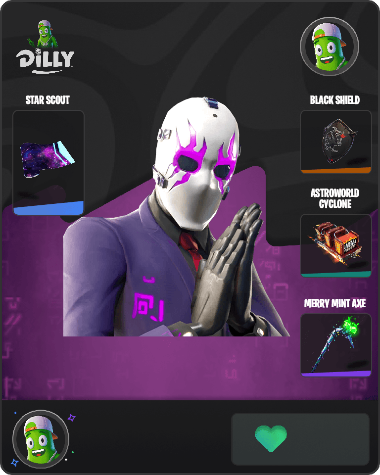 Dark Wild Card Fortnite combo