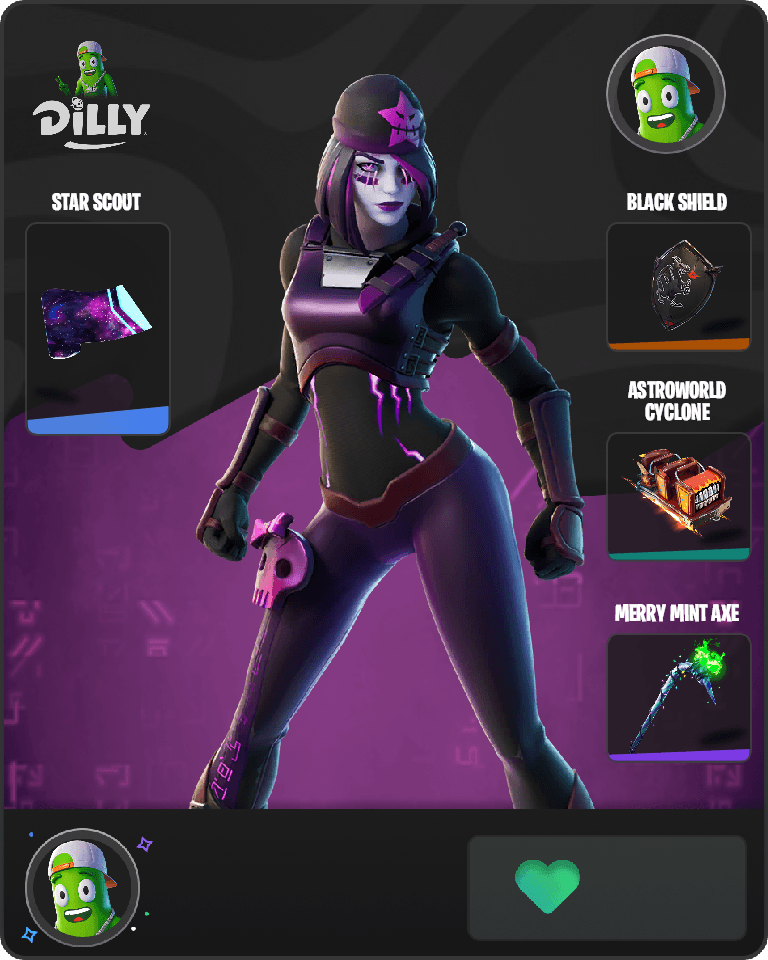 Dark Skully Fortnite combo