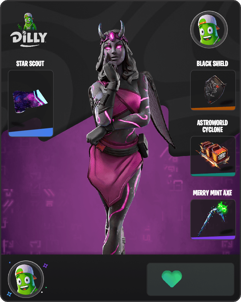 Darkheart Fortnite combo