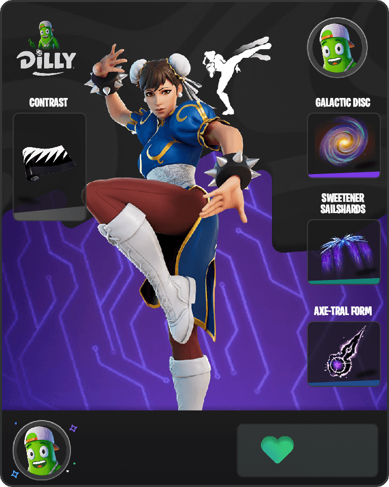 Chun-Li Fortnite combo