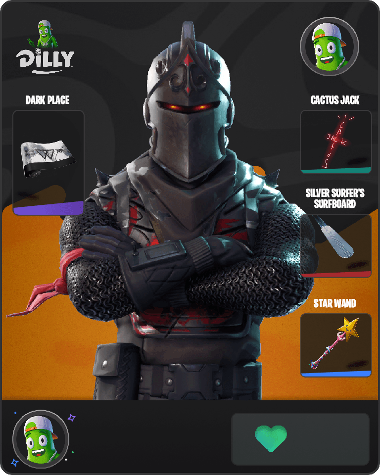 Black Knight Fortnite combo