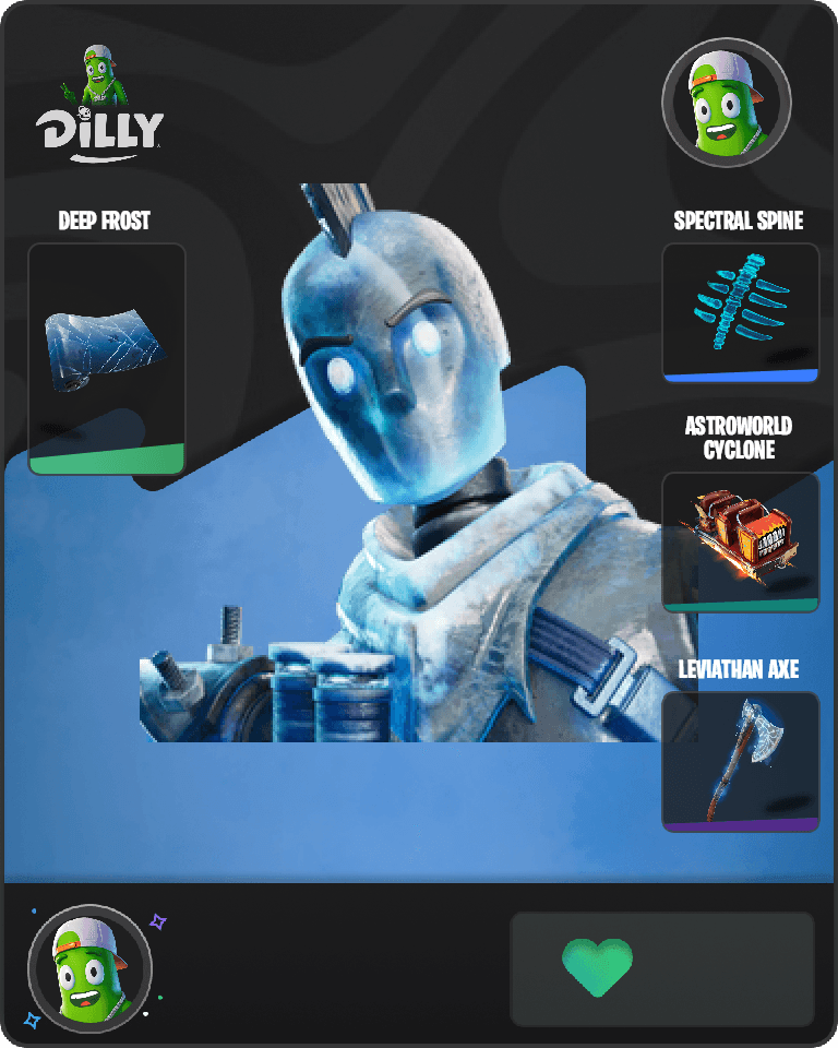 Glacial Dummy Fortnite combo