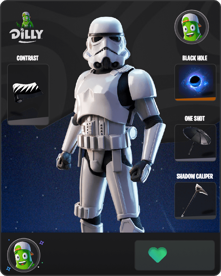 Imperial Stormtrooper Fortnite combo