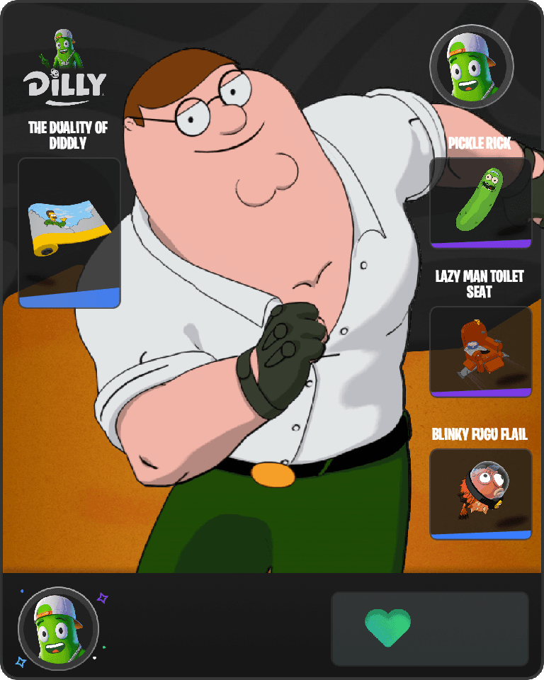 Peter Griffin Fortnite combo
