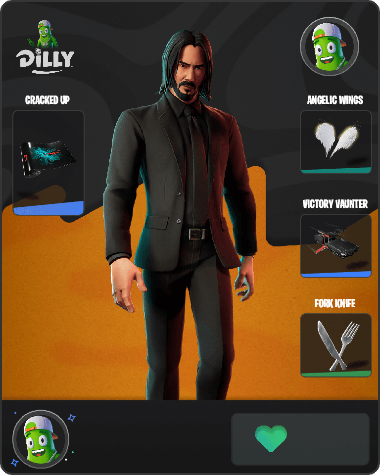 John Wick Fortnite combo