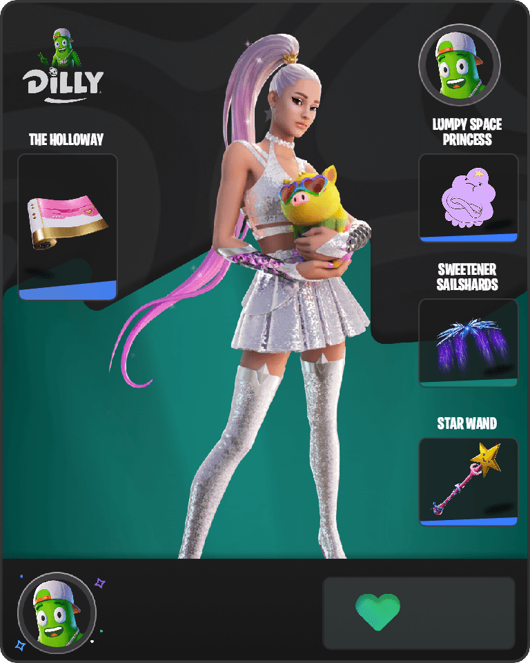 Ariana Grande Fortnite combo