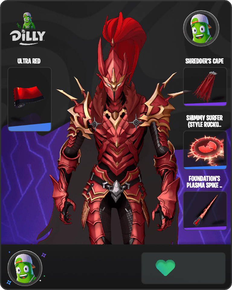 Blood-Red Commander Igris Fortnite combo