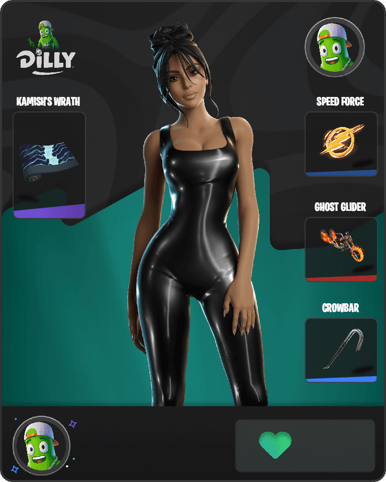 Iconic Kim Kardashian Fortnite combo