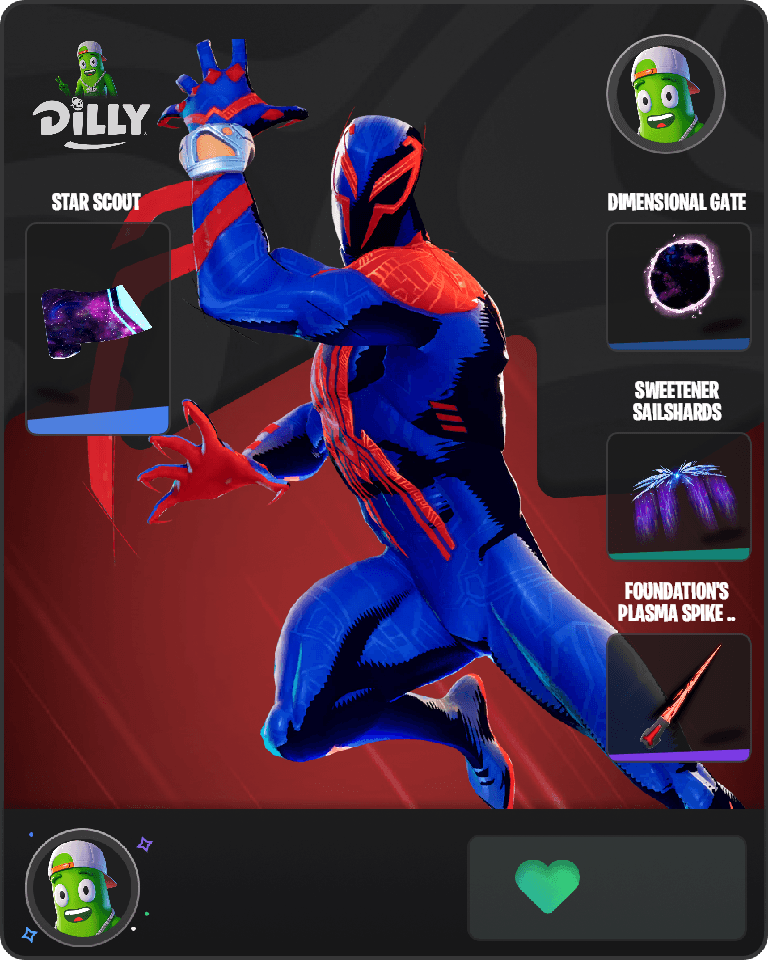 Spider-Man 2099 Fortnite combo