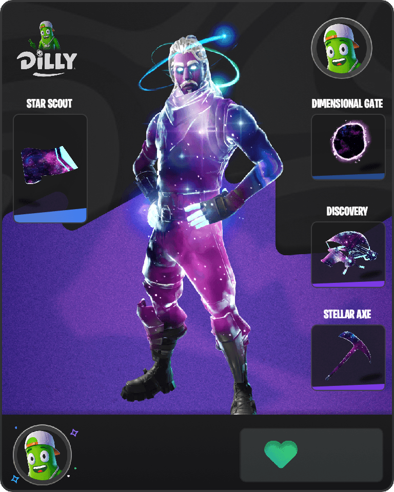Galaxy Fortnite combo