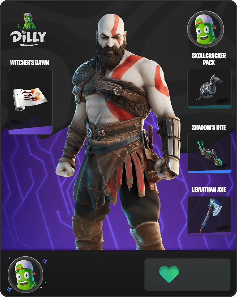 Kratos Fortnite combo