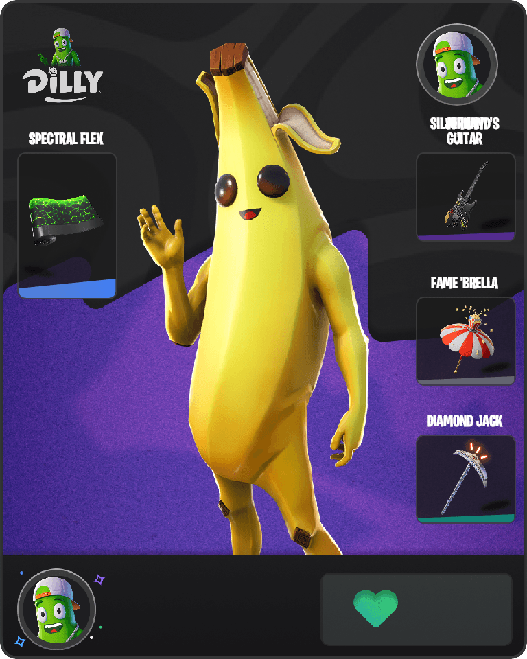 Peely Fortnite combo