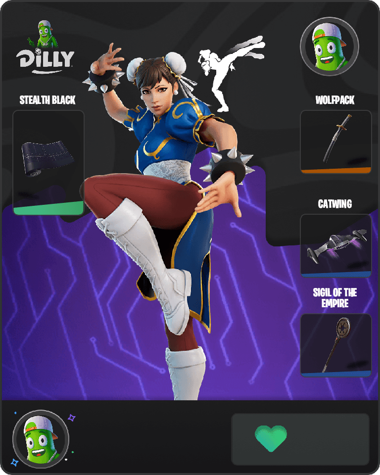 Chun-Li Fortnite combo