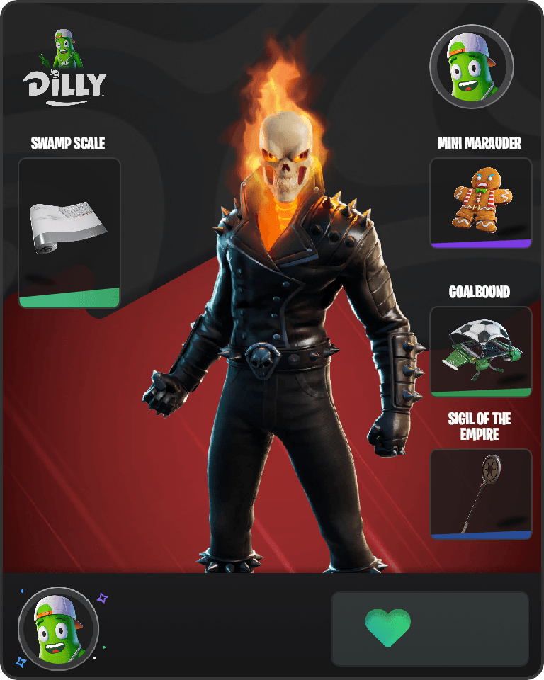 Ghost Rider Fortnite combo