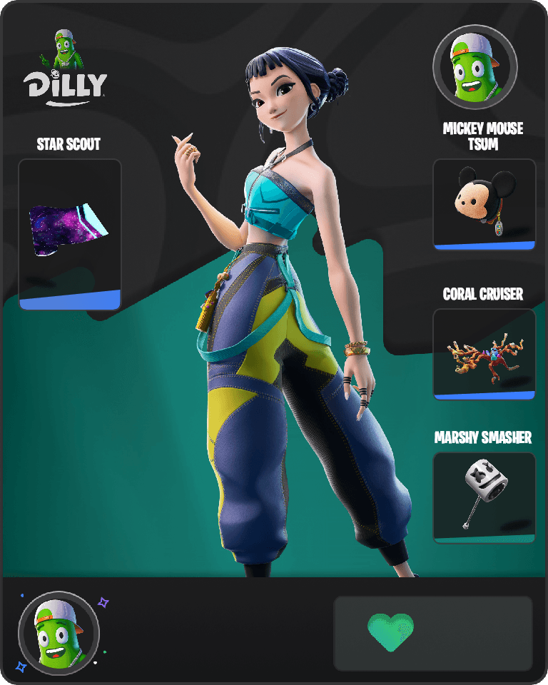 Zoey (HUNTR/X) Fortnite combo