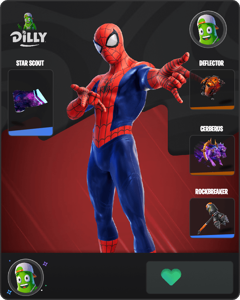 Spider-Man Fortnite combo