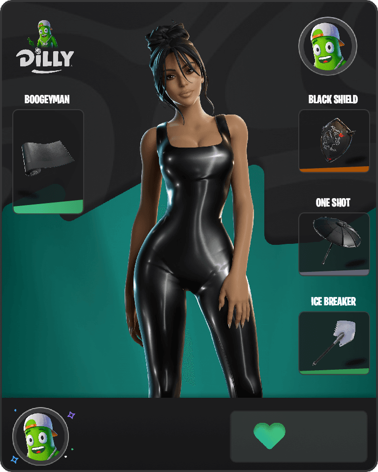 Iconic Kim Kardashian Fortnite combo