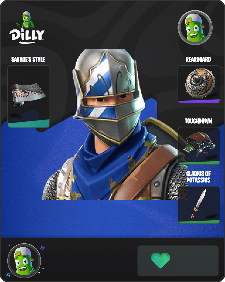 Blue Squire Fortnite combo
