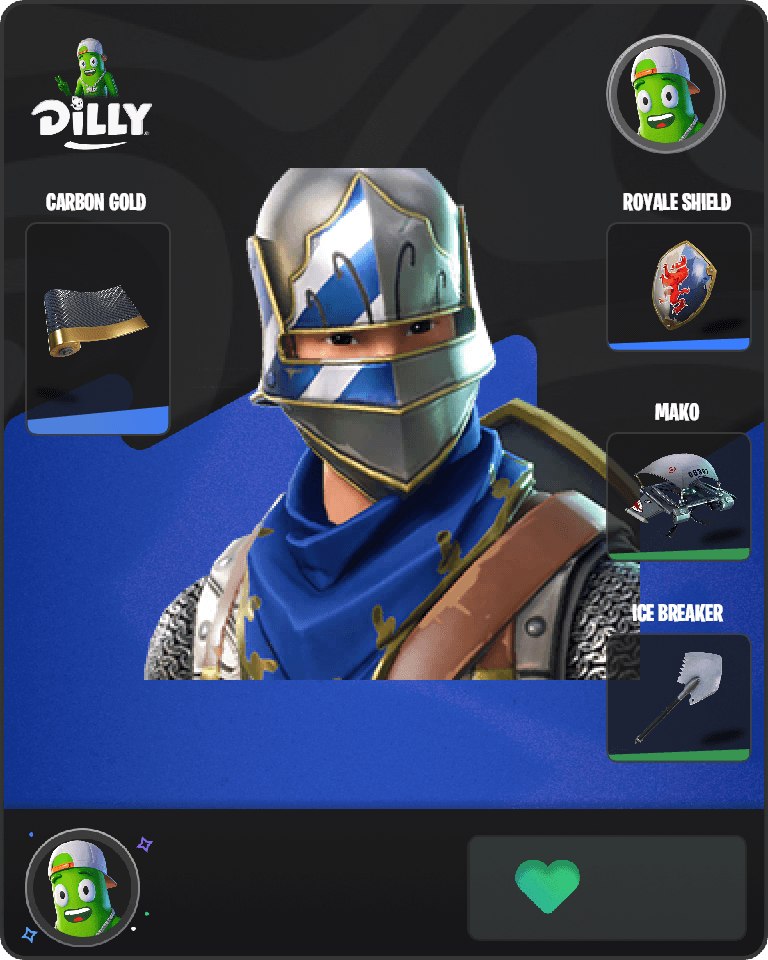 Blue Squire Fortnite combo