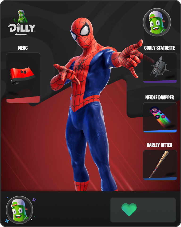 Spider-Man Fortnite combo