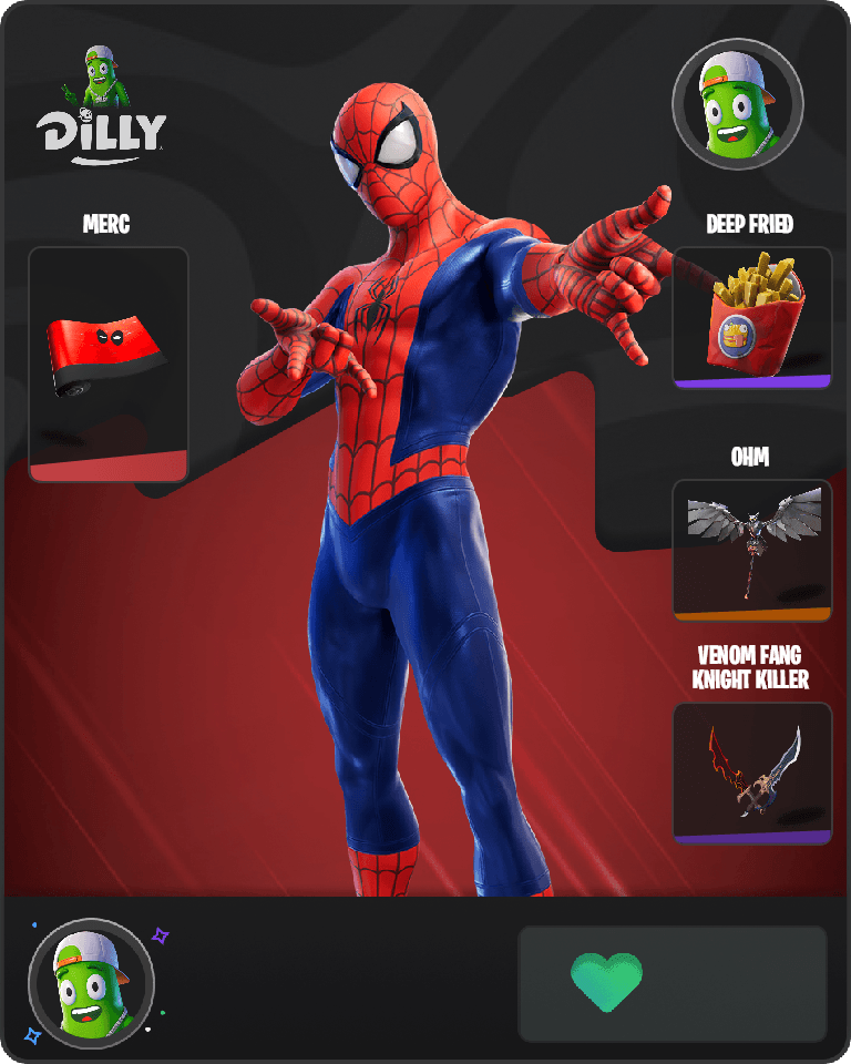 Spider-Man Fortnite combo