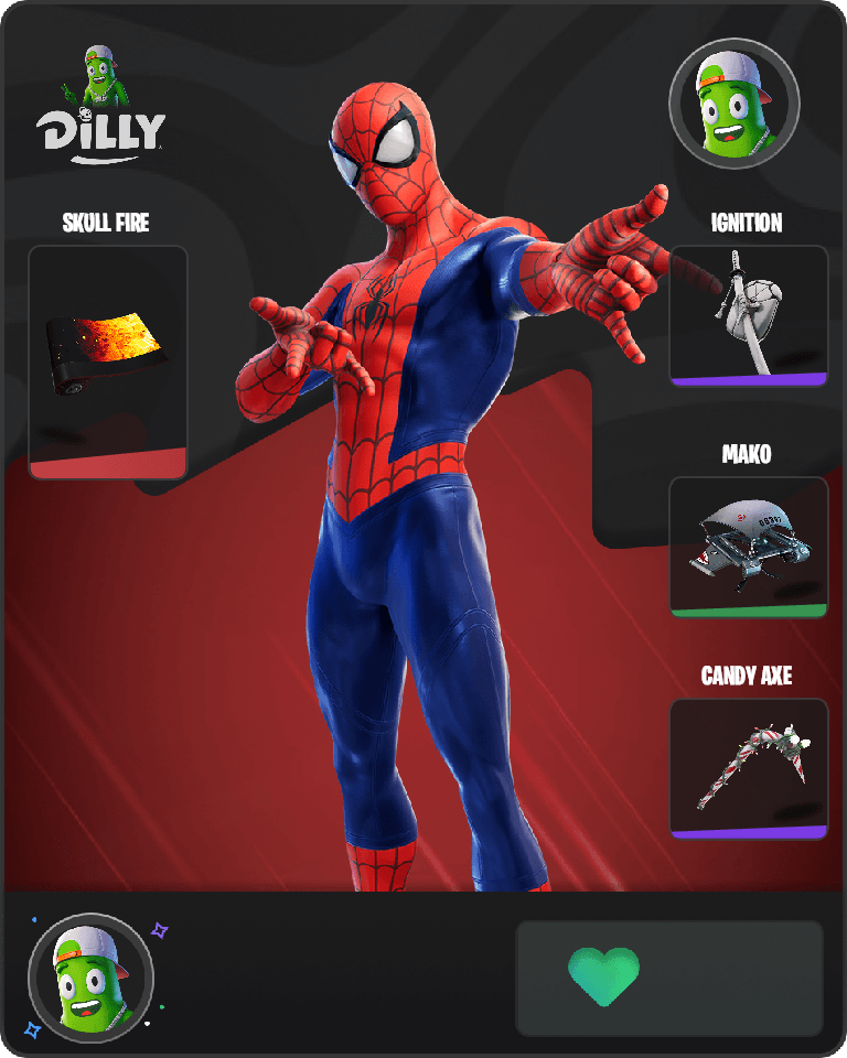Spider-Man Fortnite combo