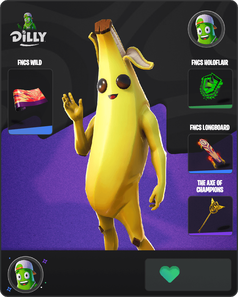 Peely Fortnite combo