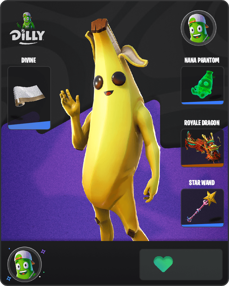 Peely Fortnite combo