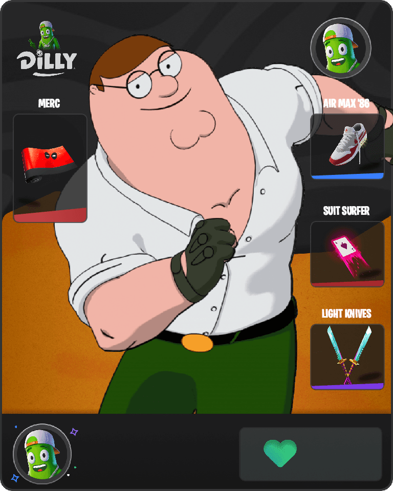 Peter Griffin Fortnite combo