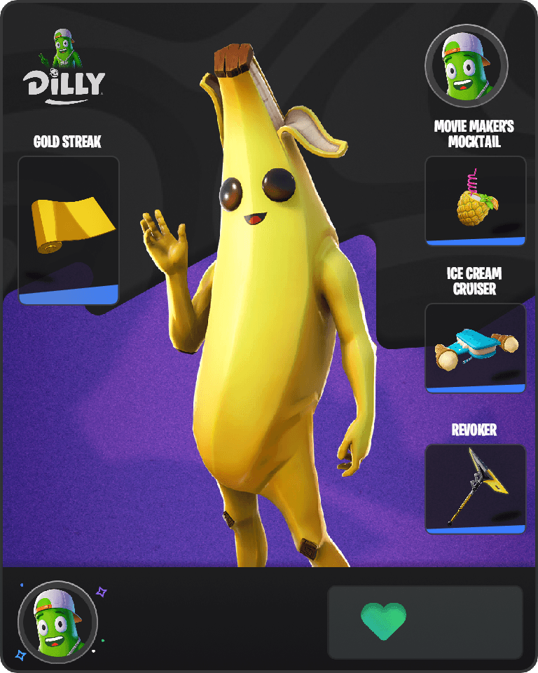 Peely Fortnite combo