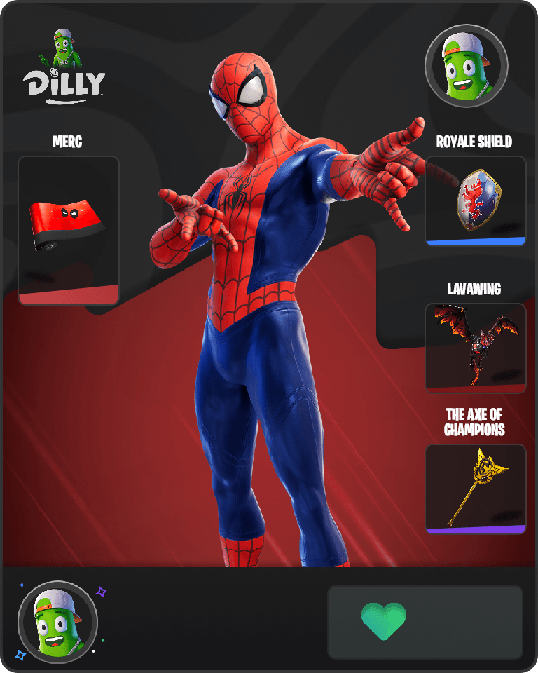 Spider-Man Fortnite combo