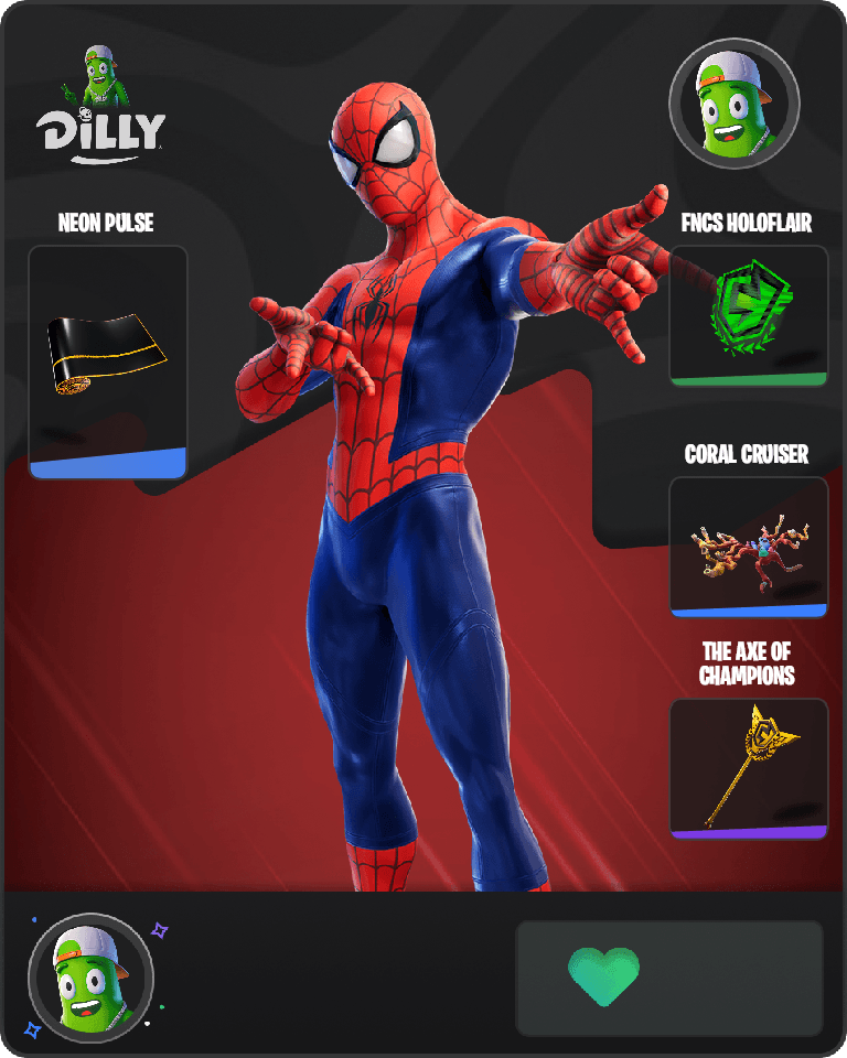 Spider-Man Fortnite combo